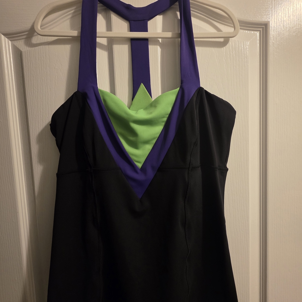 Crowned Athletics Disney Maleficent Running Top XXL